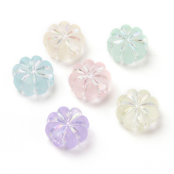 PandaHall Transparent Frosted Acrylic Beads, AB Color Plated, Flower, Mixed Color, 13x13.7x6.3mm, Hole: 2.8mm, about 700pcs/500g Acrylic..., Multicolor
PandaHall Transparent Frosted Acrylic Beads, AB Color Plated, Flower, Mixed Color, 13x13.7x6.3mm, Hole: 2.8mm, about 700pcs/500g Acrylic..., Multicolor