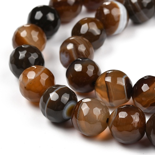 PandaHall Natural Agate Beads Strands, Dyed, Faceted, Round, Coffee, 10mm, Hole: 1mm, about 39pcs/strand, 15.7 inch Natural Agate Round..., Brown
PandaHall Natural Agate Beads Strands, Dyed, Faceted, Round, Coffee, 10mm, Hole: 1mm, about 39pcs/strand, 15.7 inch Natural Agate Round..., Brown
