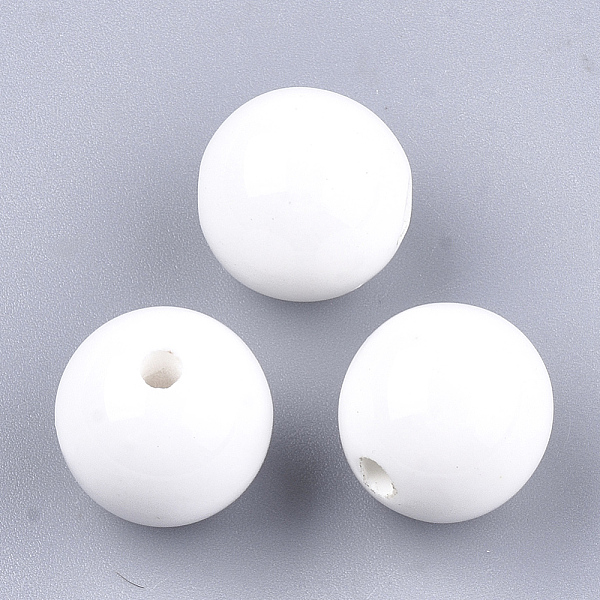 PandaHall Handmade Porcelain Beads, Bright Glazed Porcelain, Round, White, 14~14.5x13.5~14mm, Hole: 2.5~3mm Porcelain Round White
PandaHall Handmade Porcelain Beads, Bright Glazed Porcelain, Round, White, 14~14.5x13.5~14mm, Hole: 2.5~3mm Porcelain Round White