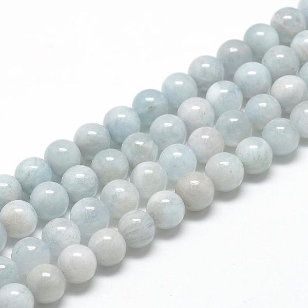 PandaHall Natural Aquamarine Beads Strands, Grade AB, Round, 6~7mm, Hole: 1mm, about 60~67pcs/strand, 15.7 inch Aquamarine Round Green
PandaHall Natural Aquamarine Beads Strands, Grade AB, Round, 6~7mm, Hole: 1mm, about 60~67pcs/strand, 15.7 inch Aquamarine Round Green