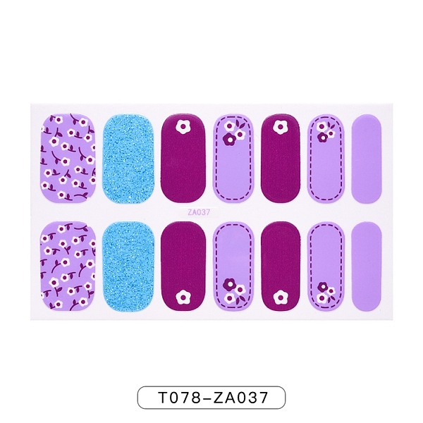 PandaHall Fruit Floral Leopard Print Full Wrap Nail Polish Stickers, Self-Adhesive Glitter Powder Nail Decal Strips, with Free Manicure..., Purple
PandaHall Fruit Floral Leopard Print Full Wrap Nail Polish Stickers, Self-Adhesive Glitter Powder Nail Decal Strips, with Free Manicure..., Purple