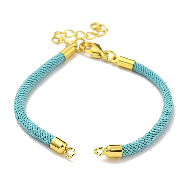 PandaHall Nylon Cords Bracelet Makings Fit for Connector Charms, with Brass Findings and 304 Stainless Steel Lobster Claw Clasps..., Green
PandaHall Nylon Cords Bracelet Makings Fit for Connector Charms, with Brass Findings and 304 Stainless Steel Lobster Claw Clasps..., Green
