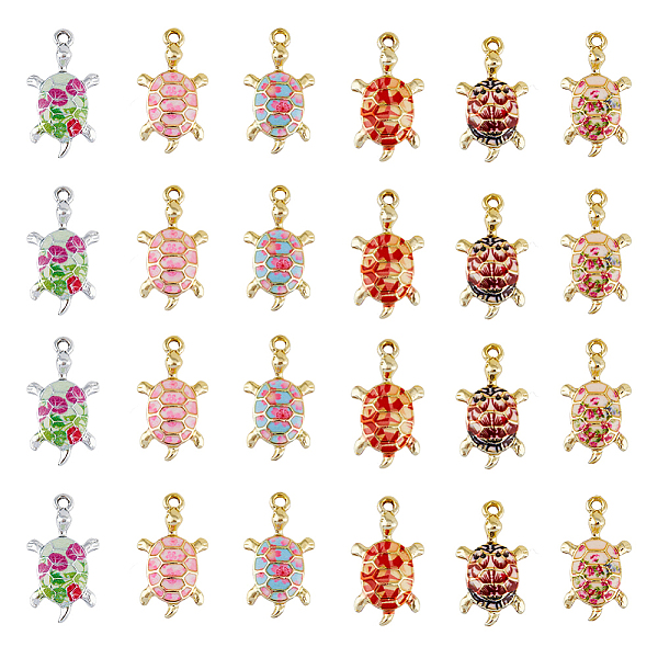 PandaHall SUPERFINDINGS 24Pcs 6 Colors Alloy Tortoise Enamel Pendants Light Gold Sea Turtle Charms Colorful Tortoise Pendant for DIY..., Multicolor
PandaHall SUPERFINDINGS 24Pcs 6 Colors Alloy Tortoise Enamel Pendants Light Gold Sea Turtle Charms Colorful Tortoise Pendant for DIY..., Multicolor