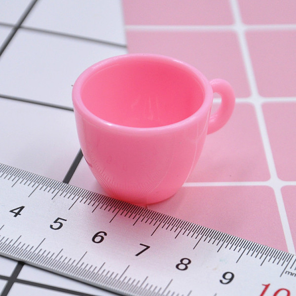 PandaHall Miniature Plastic Mini Cup, for Dollhouse Accessories Pretending Prop Decorations, Pink, 40x30x25mm Plastic Tableware Pink
PandaHall Miniature Plastic Mini Cup, for Dollhouse Accessories Pretending Prop Decorations, Pink, 40x30x25mm Plastic Tableware Pink