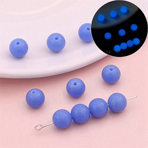 PandaHall Luminous Glass Glow in the Dark Beads, Round, Royal Blue, 6mm, 20pcs/bag Glass Round
PandaHall Luminous Glass Glow in the Dark Beads, Round, Royal Blue, 6mm, 20pcs/bag Glass Round