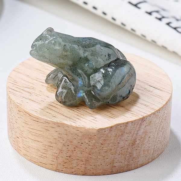 PandaHall Natural Labradorite Carved Healing Frog Figurines, Reiki Energy Stone Display Decorations, 37x32x25mm Labradorite Frog
PandaHall Natural Labradorite Carved Healing Frog Figurines, Reiki Energy Stone Display Decorations, 37x32x25mm Labradorite Frog