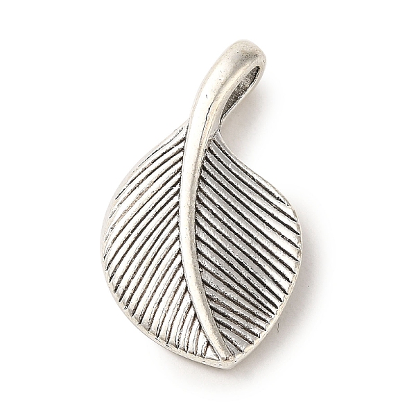PandaHall Tibetan Style Alloy Pendants, Cadmium Free & Lead Free, Leaf Charms, Antique Silver, 28.5x16x6.5mm, Hole: 5.8x3.2mm Alloy Leaf
PandaHall Tibetan Style Alloy Pendants, Cadmium Free & Lead Free, Leaf Charms, Antique Silver, 28.5x16x6.5mm, Hole: 5.8x3.2mm Alloy Leaf