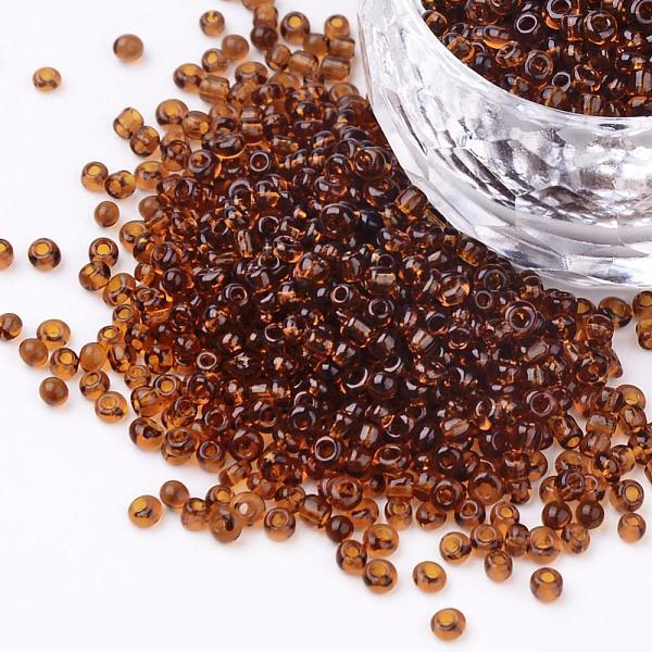 PandaHall 12/0 Glass Seed Beads, Transparent Colours, Coffee, 2mm in diameter, hole: 0.6mm, about 30000pcs/pound Glass Brown
PandaHall 12/0 Glass Seed Beads, Transparent Colours, Coffee, 2mm in diameter, hole: 0.6mm, about 30000pcs/pound Glass Brown