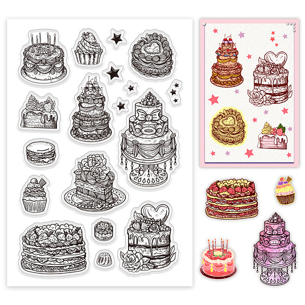 PandaHall Custom PVC Plastic Clear Stamps, for DIY Scrapbooking, Photo Album Decorative, Cards Making, Food, 160x110x3mm Plastic Food Clear
PandaHall Custom PVC Plastic Clear Stamps, for DIY Scrapbooking, Photo Album Decorative, Cards Making, Food, 160x110x3mm Plastic Food Clear