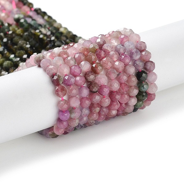 PandaHall Natural Tourmaline Beads Strands, Round, Faceted, Grade A, 4mm, Hole: 0.7mm, about 98~101pcs/strand, 15.35''~15.55''(39~39.5cm)...
PandaHall Natural Tourmaline Beads Strands, Round, Faceted, Grade A, 4mm, Hole: 0.7mm, about 98~101pcs/strand, 15.35''~15.55''(39~39.5cm)...
