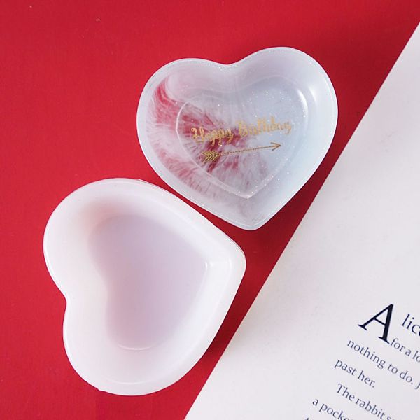 PandaHall Silicone Molds, Resin Casting Molds, For UV Resin, Epoxy Resin Jewelry Making, Heart, White, 71x83x25mm Silicone Heart White
PandaHall Silicone Molds, Resin Casting Molds, For UV Resin, Epoxy Resin Jewelry Making, Heart, White, 71x83x25mm Silicone Heart White
