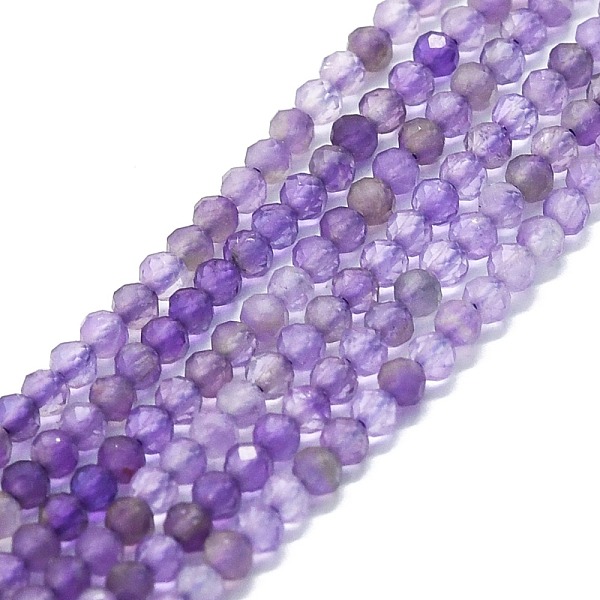 PandaHall Natural Amethyst Beads Strands, Faceted, Round, 2mm, Hole: 0.5mm, about 215pcs/strand, 15.16''~15.55''(38.5~39.5cm) Amethyst Round
PandaHall Natural Amethyst Beads Strands, Faceted, Round, 2mm, Hole: 0.5mm, about 215pcs/strand, 15.16''~15.55''(38.5~39.5cm) Amethyst Round