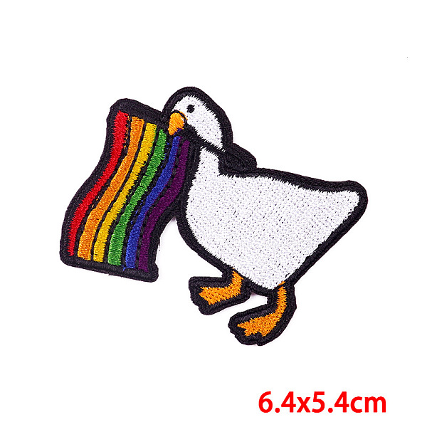 PandaHall Animal Theme Computerized Embroidery Cloth Iron on/Sew on Patches, Costume Accessories, Duck Pattern, 54x64mm Cloth Duck
PandaHall Animal Theme Computerized Embroidery Cloth Iron on/Sew on Patches, Costume Accessories, Duck Pattern, 54x64mm Cloth Duck