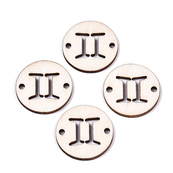 PandaHall Unfinished Natural Poplar Wood Links Connectors, Laser Cut, Flat Round with Constellation, Gemini, 29.5x2.5mm, Hole: 2.5mm Wood...
PandaHall Unfinished Natural Poplar Wood Links Connectors, Laser Cut, Flat Round with Constellation, Gemini, 29.5x2.5mm, Hole: 2.5mm Wood...