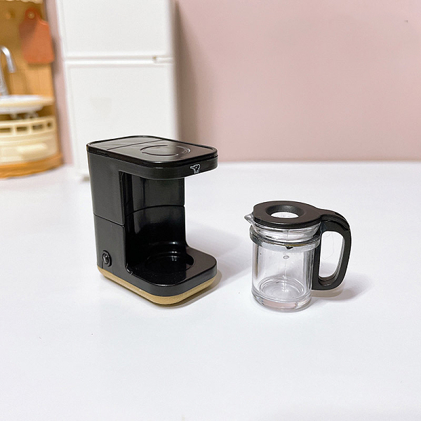 PandaHall Mini Plastic Coffee Maker, for Dollhouse Accessories Pretending Prop Decorations, Black, 35x22x36mm Plastic Furniture & Appliances...
PandaHall Mini Plastic Coffee Maker, for Dollhouse Accessories Pretending Prop Decorations, Black, 35x22x36mm Plastic Furniture & Appliances...