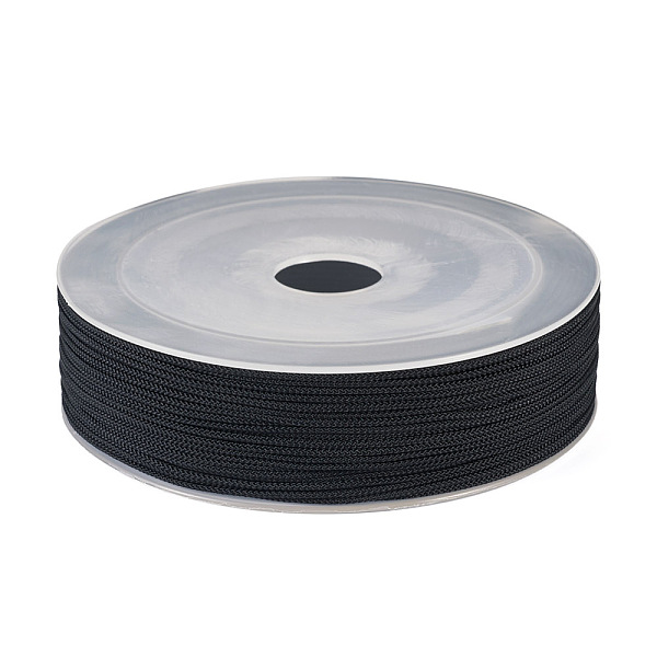 PandaHall Braided Nylon Threads, Mambo Thread, with Spool, for Jewelry Making, Round, Black, 1mm, about 49.21 Yards(45m)/Roll Nylon Black
PandaHall Braided Nylon Threads, Mambo Thread, with Spool, for Jewelry Making, Round, Black, 1mm, about 49.21 Yards(45m)/Roll Nylon Black