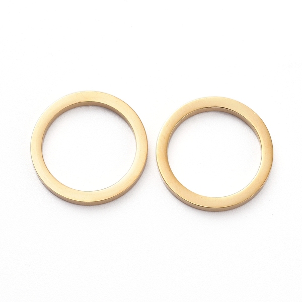 PandaHall Vacuum Plating 304 Stainless Steel Linking Rings for Jewelry Making, Manual Polishing, Ring, Golden, 13x1.5mm, Inner Diameter...
PandaHall Vacuum Plating 304 Stainless Steel Linking Rings for Jewelry Making, Manual Polishing, Ring, Golden, 13x1.5mm, Inner Diameter...