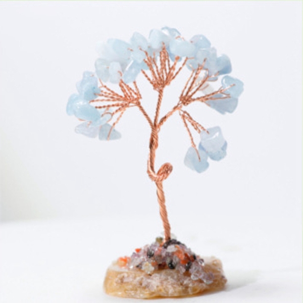 PandaHall Natural Aquamarine Tree of Life Feng Shui Ornaments, Home Display Decorations, with Agate Slice, 40x35x80mm Aquamarine Tree of...
PandaHall Natural Aquamarine Tree of Life Feng Shui Ornaments, Home Display Decorations, with Agate Slice, 40x35x80mm Aquamarine Tree of...
