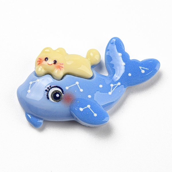 PandaHall Cute Opaque Resin Cabochons, Marine Animal Cabochons, Whale, 23x37x8mm Resin Whale
PandaHall Cute Opaque Resin Cabochons, Marine Animal Cabochons, Whale, 23x37x8mm Resin Whale