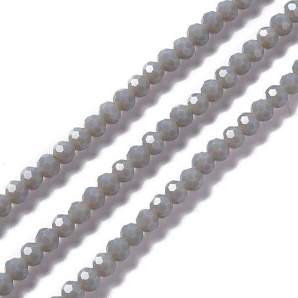 PandaHall Faceted(32 Facets) Glass Beads Strands, Round, Light Grey, 6x5.5mm, Hole: 1.2mm, about 95pcs/strand, 22.24''(56.5cm) Glass Round
PandaHall Faceted(32 Facets) Glass Beads Strands, Round, Light Grey, 6x5.5mm, Hole: 1.2mm, about 95pcs/strand, 22.24''(56.5cm) Glass Round