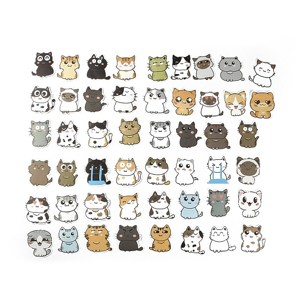 PandaHall 50Pcs 50 Styles Paper Cartoon Stickers Sets, Adhesive Decals for DIY Scrapbooking, Photo Album Decoration, Cat Pattern...
PandaHall 50Pcs 50 Styles Paper Cartoon Stickers Sets, Adhesive Decals for DIY Scrapbooking, Photo Album Decoration, Cat Pattern...