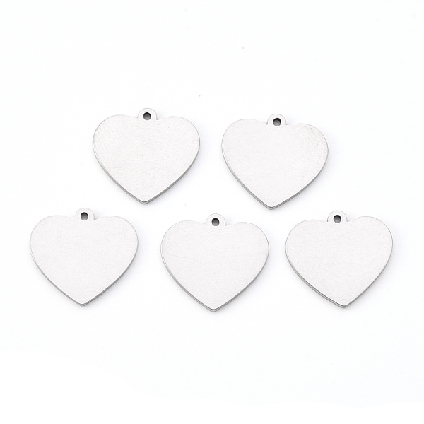 PandaHall 201 Stainless Steel Charms, Laser Cut, Stamping Blank Tag, Heart, Stainless Steel Color, 15x15x1mm, Hole: 1.2mm 201 Stainless...
PandaHall 201 Stainless Steel Charms, Laser Cut, Stamping Blank Tag, Heart, Stainless Steel Color, 15x15x1mm, Hole: 1.2mm 201 Stainless...