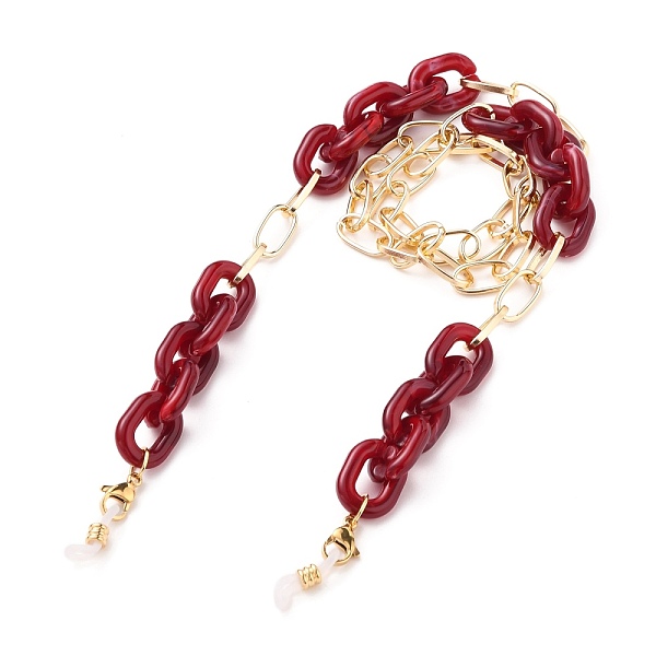 PandaHall Eyeglasses Chains, Neck Strap for Eyeglasses, with Aluminium & Acrylic Paperclip Chains, 304 Stainless Steel Lobster Claw Clasps...
PandaHall Eyeglasses Chains, Neck Strap for Eyeglasses, with Aluminium & Acrylic Paperclip Chains, 304 Stainless Steel Lobster Claw Clasps...