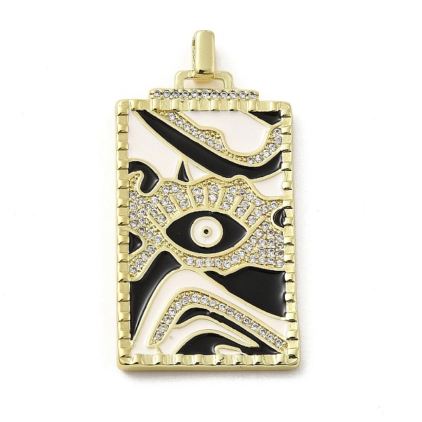 PandaHall Brass Micro Pave Cubic Zirconia Pendants with Enamel, Rectangle with Evil Eye, Black, 42.5x21.5x4mm, Hole: 4x2.5mm Brass+Cubic...
PandaHall Brass Micro Pave Cubic Zirconia Pendants with Enamel, Rectangle with Evil Eye, Black, 42.5x21.5x4mm, Hole: 4x2.5mm Brass+Cubic...