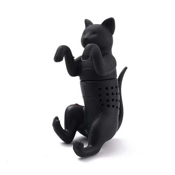 PandaHall Silicone Tea Infuser, Cat Creative Animal Tea Strainer, for Tea Lovers, Black, 43x60x104mm, Inner Diameter: 24mm Silicone Black
PandaHall Silicone Tea Infuser, Cat Creative Animal Tea Strainer, for Tea Lovers, Black, 43x60x104mm, Inner Diameter: 24mm Silicone Black