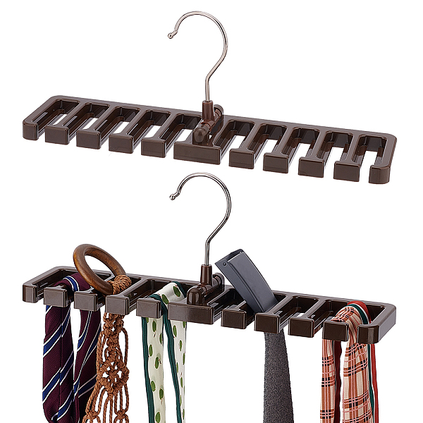 PandaHall Belt Storage Rack, ABS Plastic & Foldable Iron Hook Tie and Belt Organizer for Closet Door, Wall, Rectangle, Coconut Brown...
PandaHall Belt Storage Rack, ABS Plastic & Foldable Iron Hook Tie and Belt Organizer for Closet Door, Wall, Rectangle, Coconut Brown...