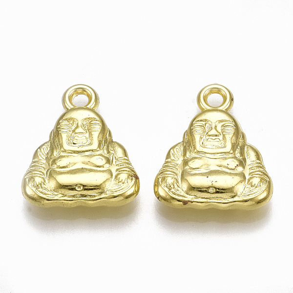 PandaHall CCB Plastic Pendants, Buddha, Golden, 20x17x4mm, Hole: 2.5mm, about 810pcs/500g Plastic Human
PandaHall CCB Plastic Pendants, Buddha, Golden, 20x17x4mm, Hole: 2.5mm, about 810pcs/500g Plastic Human