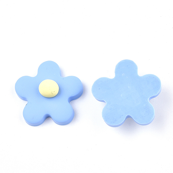 PandaHall Handmade Polymer Clay Cabochons, Flower, Light Sky Blue, 24x24x8.5mm Polymer Clay Flower
PandaHall Handmade Polymer Clay Cabochons, Flower, Light Sky Blue, 24x24x8.5mm Polymer Clay Flower