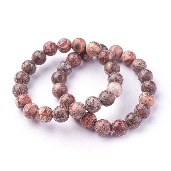 PandaHall Natural Leopard Skin Jasper Beads Stretch Bracelets, Round, 2 inch~2-1/8 inch(5.2~5.5cm), Beads: 8~9mm Leopard Skin Jasper
PandaHall Natural Leopard Skin Jasper Beads Stretch Bracelets, Round, 2 inch~2-1/8 inch(5.2~5.5cm), Beads: 8~9mm Leopard Skin Jasper