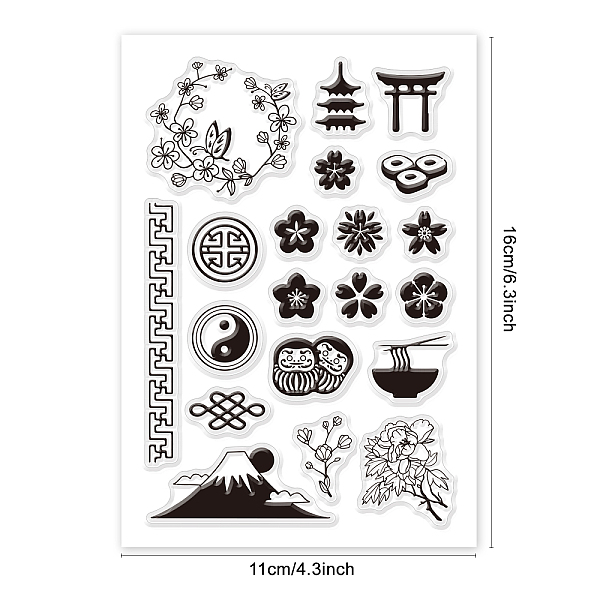 PandaHall PVC Plastic Stamps, for DIY Scrapbooking, Photo Album Decorative, Cards Making, Stamp Sheets, Flower Pattern, 16x11x0.3cm Plastic...
PandaHall PVC Plastic Stamps, for DIY Scrapbooking, Photo Album Decorative, Cards Making, Stamp Sheets, Flower Pattern, 16x11x0.3cm Plastic...