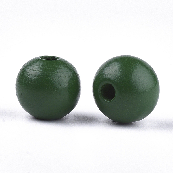 PandaHall Painted Natural Wood European Beads, Large Hole Beads, Round, Green, 16x15mm, Hole: 4mm Wood Round Green
PandaHall Painted Natural Wood European Beads, Large Hole Beads, Round, Green, 16x15mm, Hole: 4mm Wood Round Green