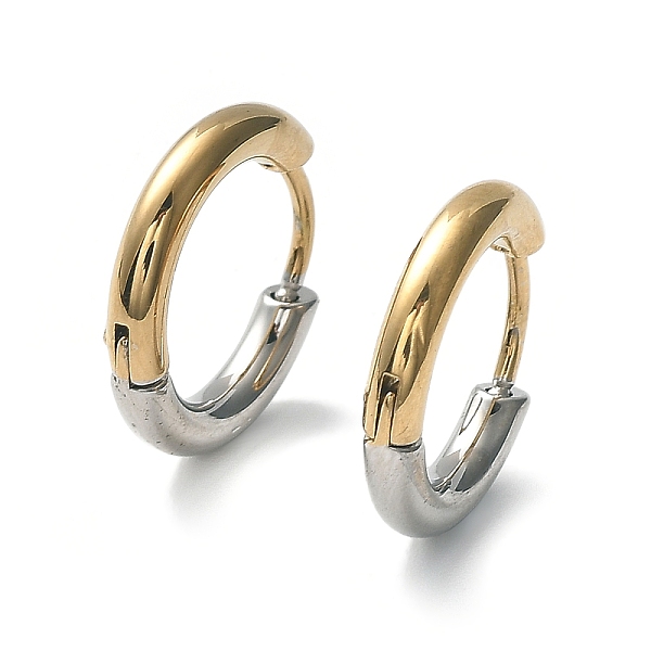 PandaHall Ion Plating(IP) Two Tone 304 Stainless Steel Huggie Hoop Earrings, with 316 Surgical Stainless Steel Pins for Women, Golden &...
PandaHall Ion Plating(IP) Two Tone 304 Stainless Steel Huggie Hoop Earrings, with 316 Surgical Stainless Steel Pins for Women, Golden &...