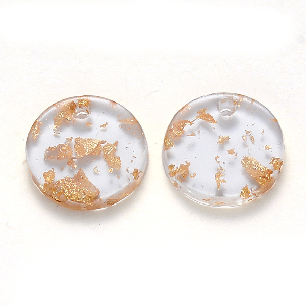 PandaHall Cellulose Acetate(Resin) Charms, with Foil, Flat Round, Gold, 13.5x2~3.5mm, Hole: 1.5mm Cellulose Acetate Flat Round Gold
PandaHall Cellulose Acetate(Resin) Charms, with Foil, Flat Round, Gold, 13.5x2~3.5mm, Hole: 1.5mm Cellulose Acetate Flat Round Gold