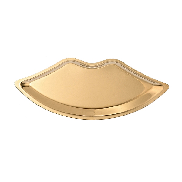PandaHall 430 Stainless Steel Jewelry Plate, Storage Tray for Rings, Necklaces, Earring, Golden, Lip, 110x243x9mm Stainless Steel Lip
PandaHall 430 Stainless Steel Jewelry Plate, Storage Tray for Rings, Necklaces, Earring, Golden, Lip, 110x243x9mm Stainless Steel Lip