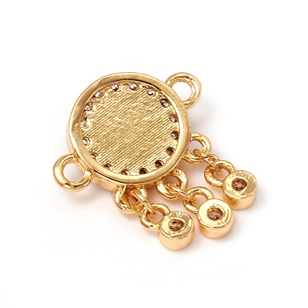 PandaHall Brass Micro Pave Clear Cubic Zirconia Links connectors, with Enamel, Long-Lasting Plated, Woven Net/Web with Evil Eyes, Golden...
PandaHall Brass Micro Pave Clear Cubic Zirconia Links connectors, with Enamel, Long-Lasting Plated, Woven Net/Web with Evil Eyes, Golden...
