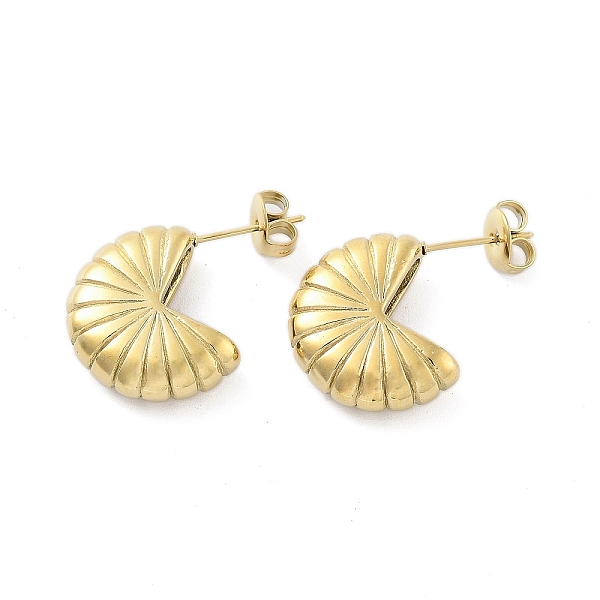 PandaHall 304 Stainless Steel Flower Stud Earrings, Half Hoop Earrings, Real 14K Gold Plated, 18x5mm 303 Stainless Steel Flower
PandaHall 304 Stainless Steel Flower Stud Earrings, Half Hoop Earrings, Real 14K Gold Plated, 18x5mm 303 Stainless Steel Flower
