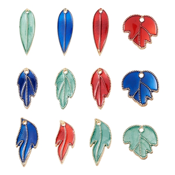 PandaHall Biyun 48Pcs 12 Style Alloy Enamel Links Connectors, Leaf, Mixed Color, 4pcs/style Alloy+Enamel Leaf Multicolor
PandaHall Biyun 48Pcs 12 Style Alloy Enamel Links Connectors, Leaf, Mixed Color, 4pcs/style Alloy+Enamel Leaf Multicolor