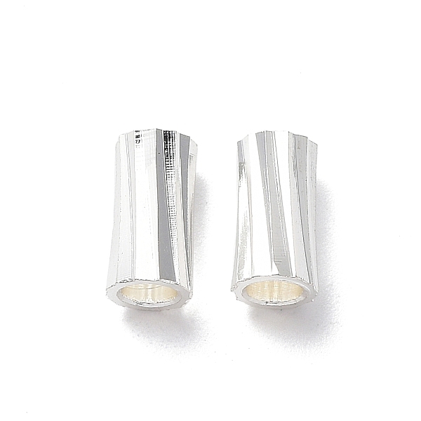 PandaHall Rack Plating Brass Tube Beads, Lead Free & Cadmium Free Free, 925 Sterling Silver Plated, 4.5x9mm, Hole: 3mm Brass Tube
PandaHall Rack Plating Brass Tube Beads, Lead Free & Cadmium Free Free, 925 Sterling Silver Plated, 4.5x9mm, Hole: 3mm Brass Tube
