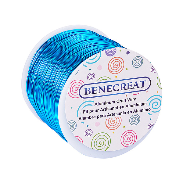 PandaHall BENECREAT 17 Gauge(1.2mm) Aluminum Wire 380FT(116m) Anodized Jewelry Craft Making Beading Floral Colored Aluminum Craft Wire -..., Blue
PandaHall BENECREAT 17 Gauge(1.2mm) Aluminum Wire 380FT(116m) Anodized Jewelry Craft Making Beading Floral Colored Aluminum Craft Wire -..., Blue