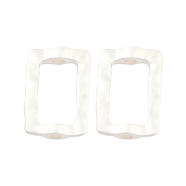 PandaHall Alloy Beads, Rectangle, Matte Silver Color, 22x15x4.5mm, Hole: 3mm, 16x9mm inner diameter Alloy Rectangle
PandaHall Alloy Beads, Rectangle, Matte Silver Color, 22x15x4.5mm, Hole: 3mm, 16x9mm inner diameter Alloy Rectangle