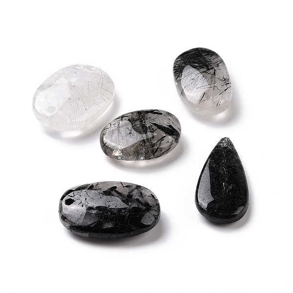 PandaHall Natural Rutilated Quartz Pendants, Mixed Teardrop & Oval Charm, 27.5~43.5x15.5~29x4.5~11.5mm, Hole: 2~2.6mm Rutilated Quartz Mixed...
PandaHall Natural Rutilated Quartz Pendants, Mixed Teardrop & Oval Charm, 27.5~43.5x15.5~29x4.5~11.5mm, Hole: 2~2.6mm Rutilated Quartz Mixed...