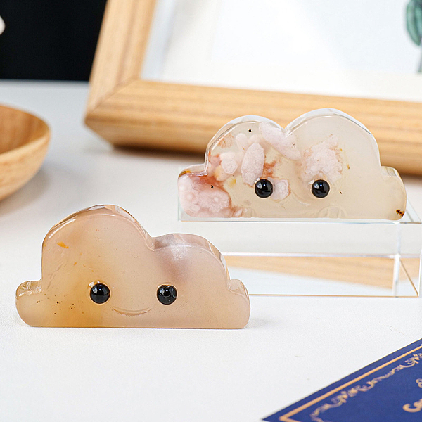 PandaHall Natural Cherry Blossom Agate Display Decorations, for Home Office Desk, Cloud, 20~30x35~55mm Cherry Blossom Agate Cloud
PandaHall Natural Cherry Blossom Agate Display Decorations, for Home Office Desk, Cloud, 20~30x35~55mm Cherry Blossom Agate Cloud
