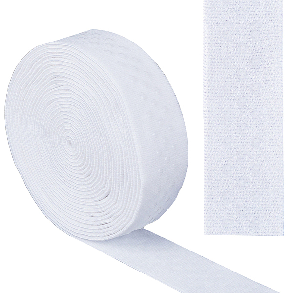 PandaHall 5 Yards Polyester Non-Slip Silicone Elastic Gripper Band for Garment Sewing Project, Flat with Polka Dot, White, 30mm Elastic...
PandaHall 5 Yards Polyester Non-Slip Silicone Elastic Gripper Band for Garment Sewing Project, Flat with Polka Dot, White, 30mm Elastic...