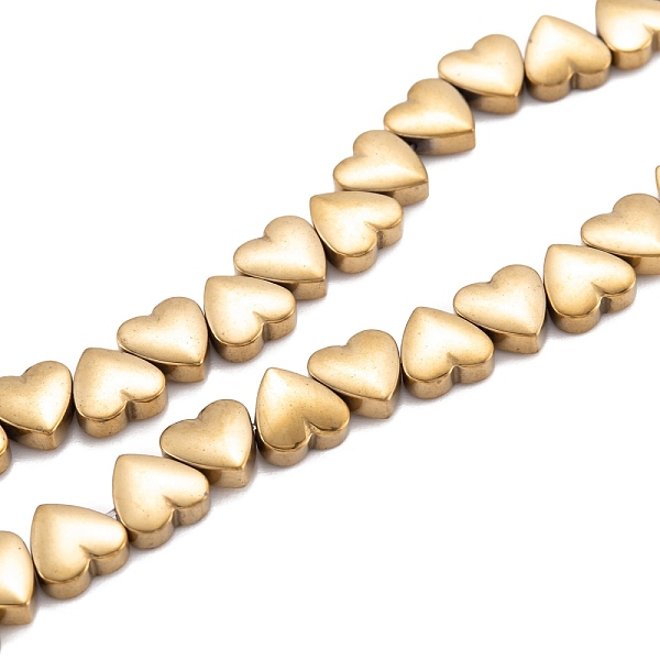 PandaHall Non-magnetic Synthetic Hematite Beads Strands, Galvanic Plating(Color Retention for 1 Year), Heart, Golden Plated, 8x8x3mm, Hole...
PandaHall Non-magnetic Synthetic Hematite Beads Strands, Galvanic Plating(Color Retention for 1 Year), Heart, Golden Plated, 8x8x3mm, Hole...