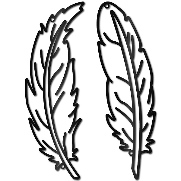 PandaHall CREATCABIN Feather Metal Wall Art Black Wall Decoration Wing Sculptures Wall Laser Cut Hanging Ornament Hollow Out Silhouette...
PandaHall CREATCABIN Feather Metal Wall Art Black Wall Decoration Wing Sculptures Wall Laser Cut Hanging Ornament Hollow Out Silhouette...