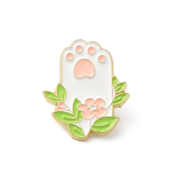 PandaHall Alloy Brooches, Enamel Pins, for Backpack Cloth, Cat Theme, Paw Print, 26x22x1.5mm Alloy+Enamel Paw Print Pink
PandaHall Alloy Brooches, Enamel Pins, for Backpack Cloth, Cat Theme, Paw Print, 26x22x1.5mm Alloy+Enamel Paw Print Pink